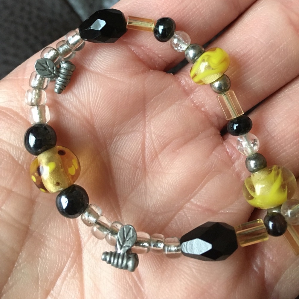 2/$10 glass beaded Bracelet